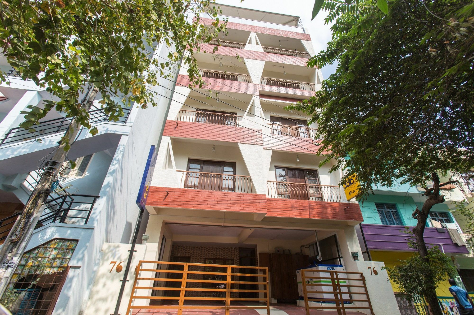 Fabhotel Millenium Stay Indiranagar Бангалор Экстерьер фото